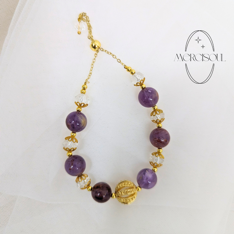 Amethyst Design Bracelet