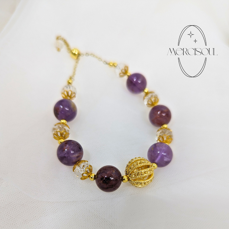 Amethyst Design Bracelet