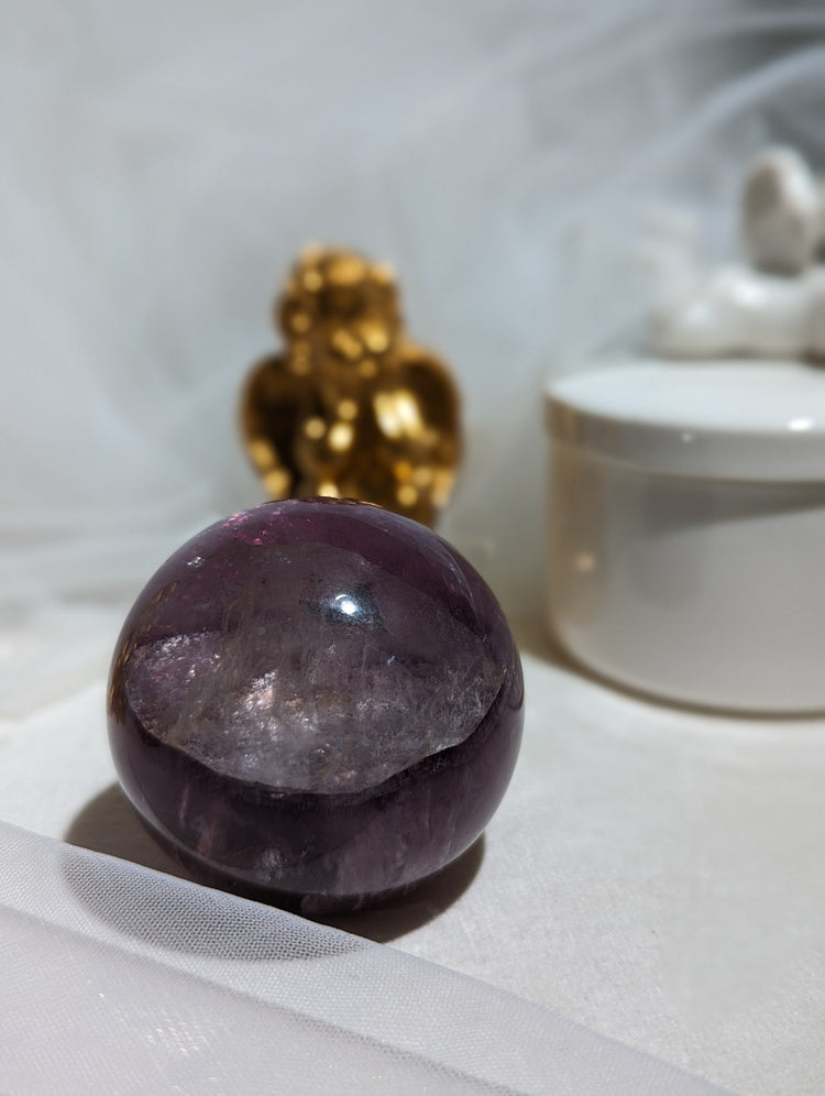 紫螢石球